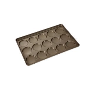Buy cheap PFA 0.8mm 600x400x40mm Hamburger Bun Baking Pan from wholesalers