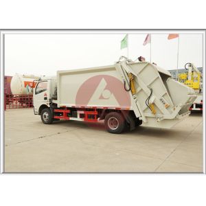 DFAC Garbage Collection Truck , Non - Leakage Garbage Removal Truck Low