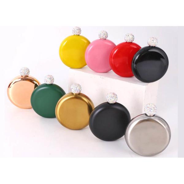 Customized Size / Color Cute Hip Flask Small Alcohol Flask Abrasion Resistance