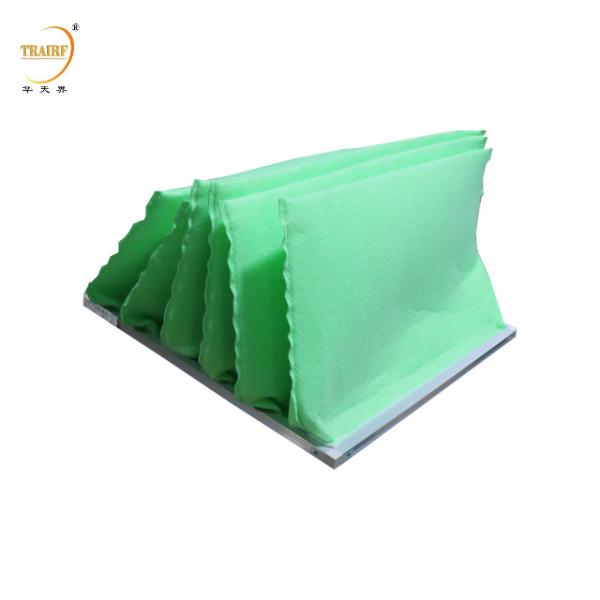 Synthetic Filter Media Merv 8 White And Green Polypropylene Woven Fabric Air Filter Media