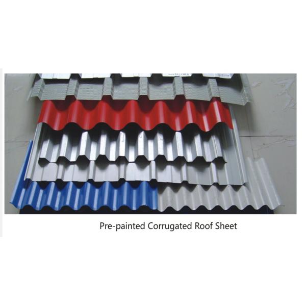 CGCC DX51D Zinc Plated Metal Milk White Deep Corrugated Steel Roof Panel