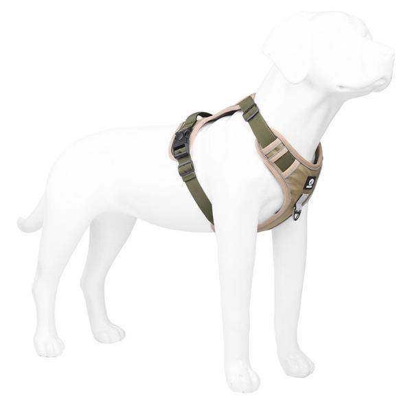 Reflective Dog Oxford Adjustable Straps Harness Vests For Safe Walking