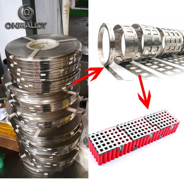 Battery Grade Pure Nickel Strip For Connector Heating 0.15x49.5x34.5mm