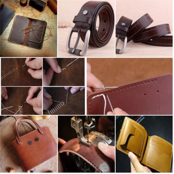 Flat Wax Flat Lines 0.8mm Leather Polyester Waxed Thread for Handmade DIY Sewing Tool