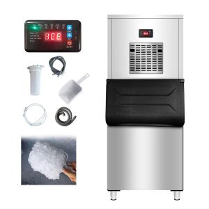 China Corrugated Box Snowflake Ice Machine 500KG Automatic Snow Ice Block Making Commercial Ice Maker Machine for Business on sale