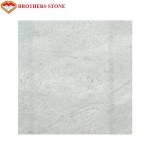 China Polished / Honed White Carrara Marble , Bianco Carrara Marble Floor Tiles on sale