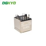 180 Degree Direct Insertion RJ45 8P8C Connector With Light But Without Filter