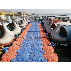 Quality Motorized Floating Dock Floating Jetty for sale