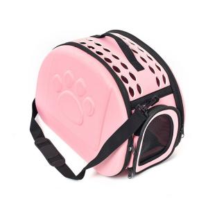 Quality Breathable Pet Carrier Handbag Ventilated With Safety Buckle Zippers / Strap for sale