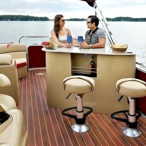 Weather Resistance Pontoon Boat Furniture Boat Accessories Rust Resistant