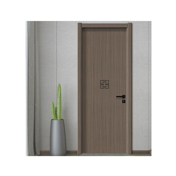 Fireproof Hotel Room Pvc Solid Wood Internal Doors