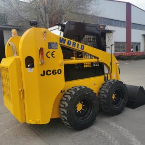 Quality 1ton Small Skid Steer Loader Skid Steer Mini Loader With Bucket for sale