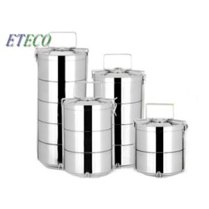 Quality Healthy Natural Larger Capacity Stainless Steel Bento Box Hollow Insulation for sale