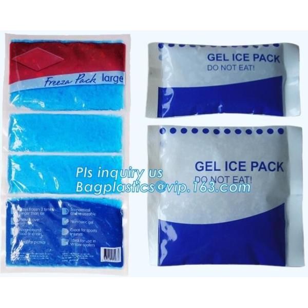 Healthcare medical reusable ice bag pack for cold therapy, Medical injury pain relief instant ice pack hot cold bags GEL
