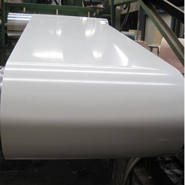 Prepainted Steel Sheet Coil 50-2000mm White Color Coated Metal Building Materials Galvanized Coil