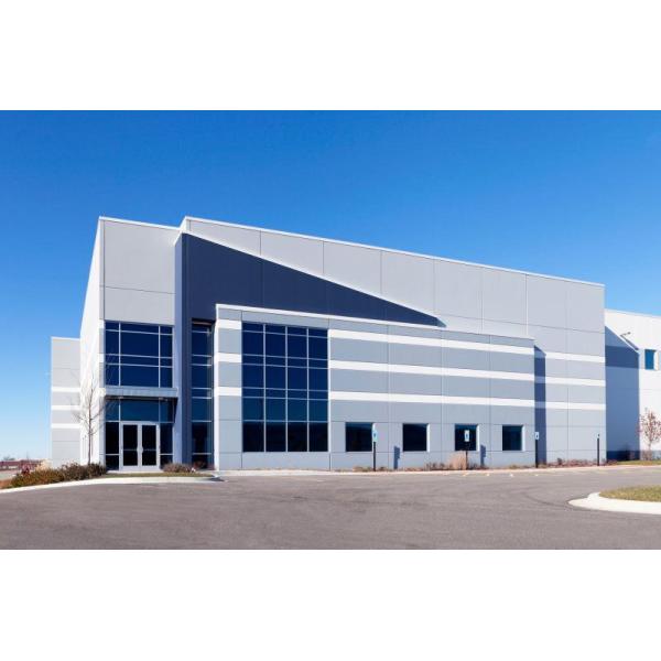 Q235 Hot Dip Galvanized Steel Structure High Rise Large Span Steel Structure 120kg/Sqm