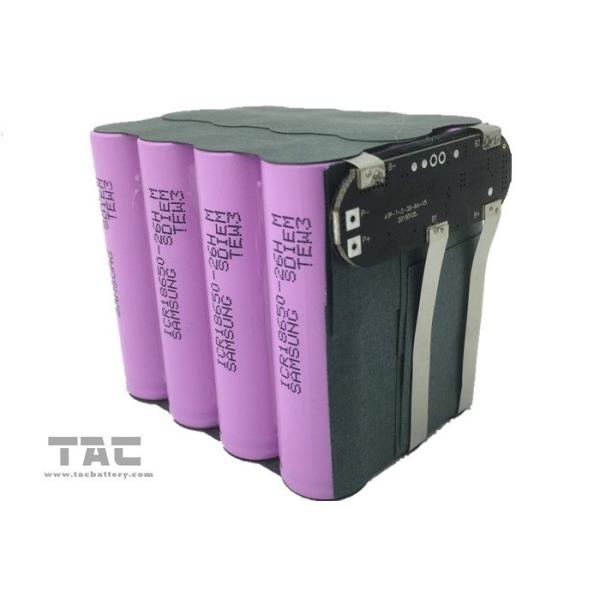 INR18650 Li-ion Battery Pack 36V 10AH with high power dishcarge current For EV