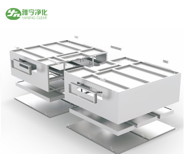 High Efficiency Filtration Ceiling Laminar Air Flow System Current And Airflow Compensation Function