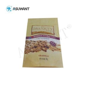 Glossy Customized Printed Mylar Food Bags Stand Up Sealed Durable