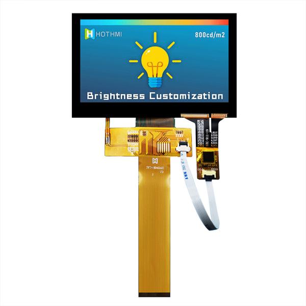4.3 Inch 480x272 Pcap Monitor Sunlight Readable TFT LCD Display Module