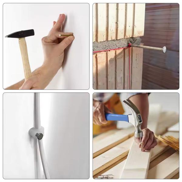 Fixing Grooved Shank Concrete Nails Rust Resistance Zinc Galvanized