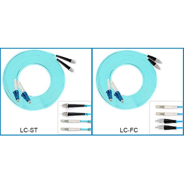 High Temperature Stability LC Duplex Fiber Patch Cord For CATV /ODF/ Cabling System