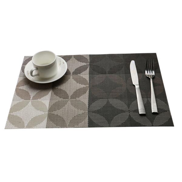 Customized Logo Acceptable Rectangle Place Mat for Modern Kitchen Table Decoration