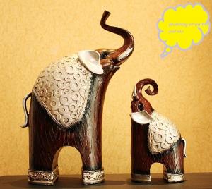 China Resin elephant furnishing articles on sale
