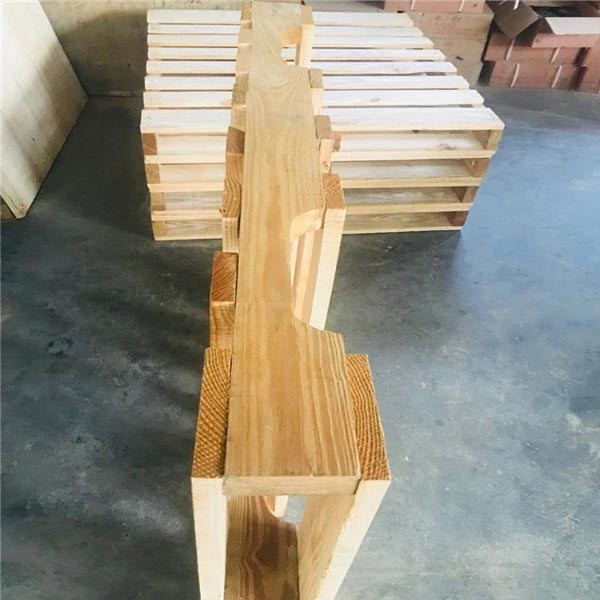 Auto 8" Euro Pallet Nailing Stacking Assembly Line