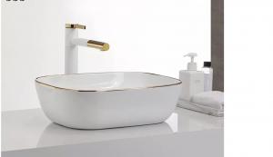 China Upc Table Counter Bathroom Wash Basin Vanity Hand Wash Basin Polished on sale