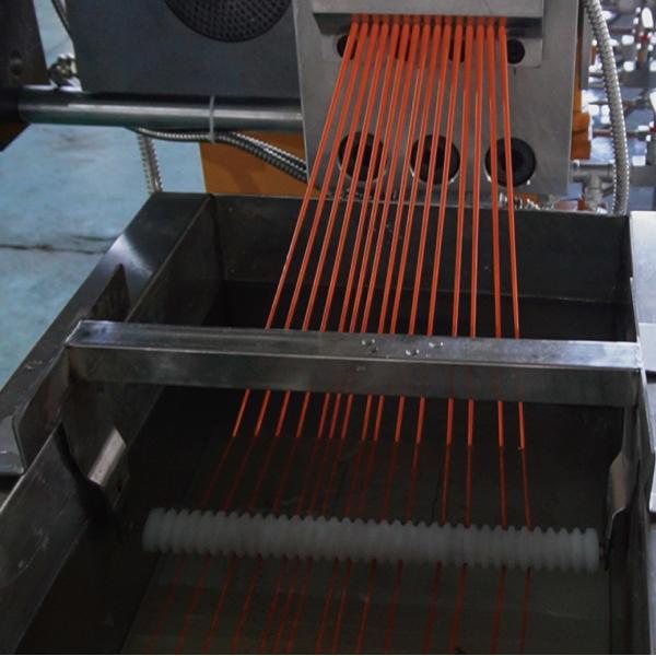 Extruder Water Cooled Strand Pelletizing System For Modified PP PE Masterbatch Filling