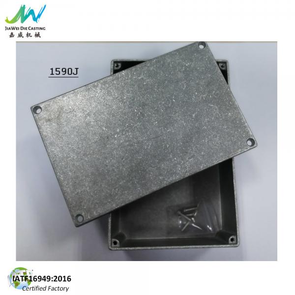Buy 1590J Die Cast Aluminum Enclosure For Stomp Box IP54 Dimension 5.7"X3.74"X1.95" at wholesale prices
