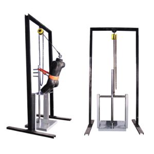 China GB6096-2009 45# Steel Material Safety Belt Overall Slip Tester on sale