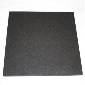 China Black recycle anti-slip durable high density rubber tile on sale
