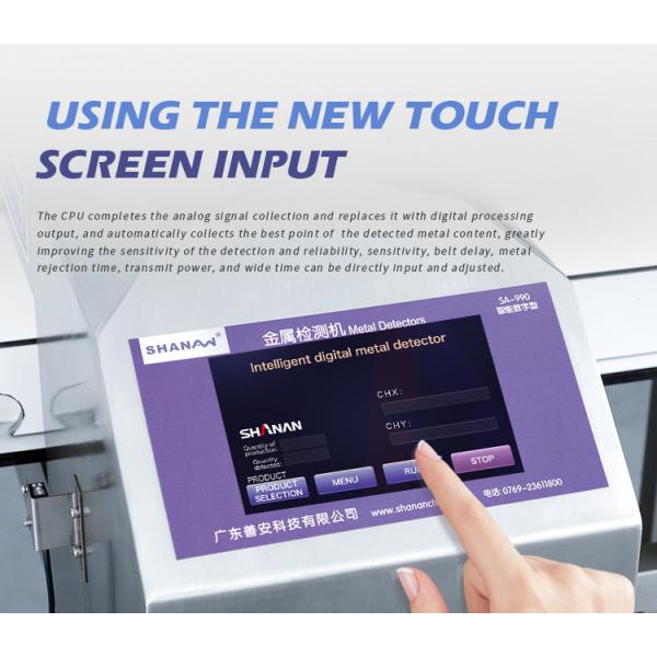 Industrial Food Processing Equipment Conveyor Belt Stainless Steel 50Hz Frequency