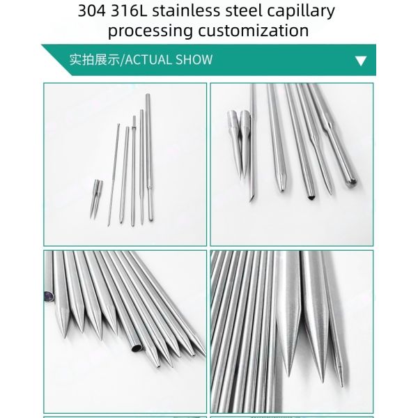 304 316L Stainless Steel Capillary Processing Customization