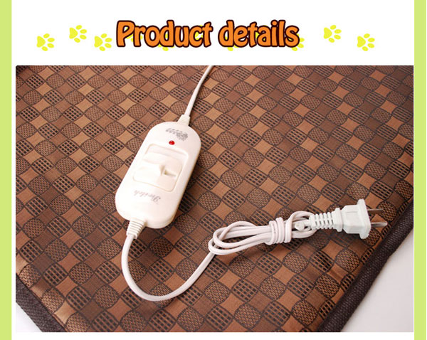 220V Pet Electric Heat Pad Heated Pet Bed China Factory Sale Dog Heated Pad