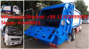 Quality HOT SALE! best seller-dongfeng 4*2 LHD 7m3 compression garbage compactor truck, new rear loader garbage vehicle for sale for sale