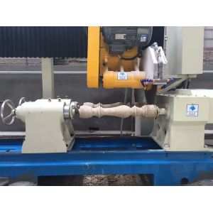 500mm Column Cutting Machine Two PCS Baluster Cutting Machine