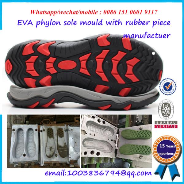 PCU PVC Outsole Mold Durable Plastic Injection Shoe Mould Maker
