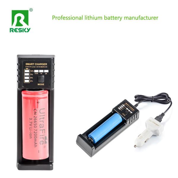 Intelligent Rechargeable Cell Charger For Li-ion 14500 18500 18650 26650 Battery