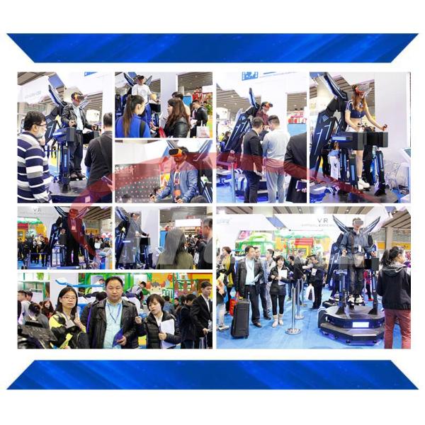 360 Degree Stand Up Flight Virtual Reality Simulator Interactive VR Simulator AC 220