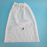 Durable Custom Mesh Laundry Bag Lightweight With Drawstring Nylon Material