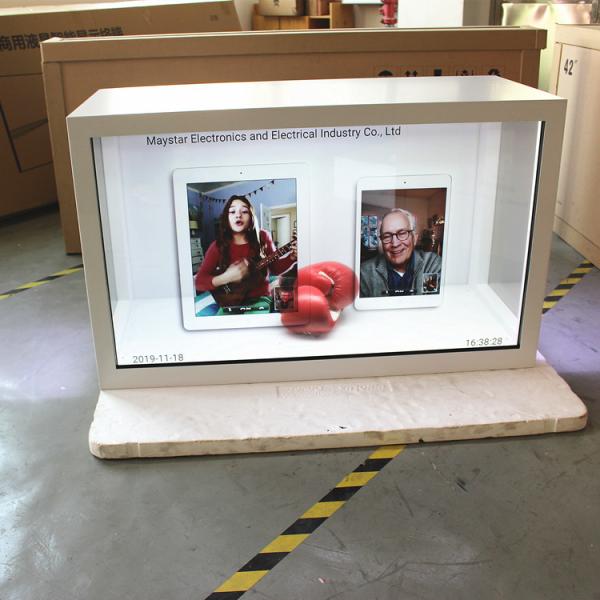 Buy Automatic Restart Transparent LCD Screen With IR Remote Control Function at wholesale prices