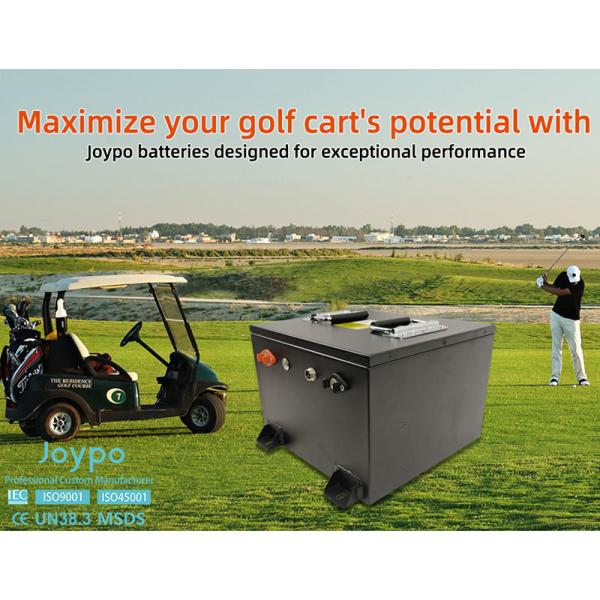 Electric Golf Cart 48 Volt Li Ion Battery Pack Prismatic LiFePO4 Battery