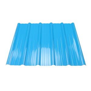Quality UPVC Roofing Sheet 2.5mm Thick Heat Insulation Spanish Style for sale