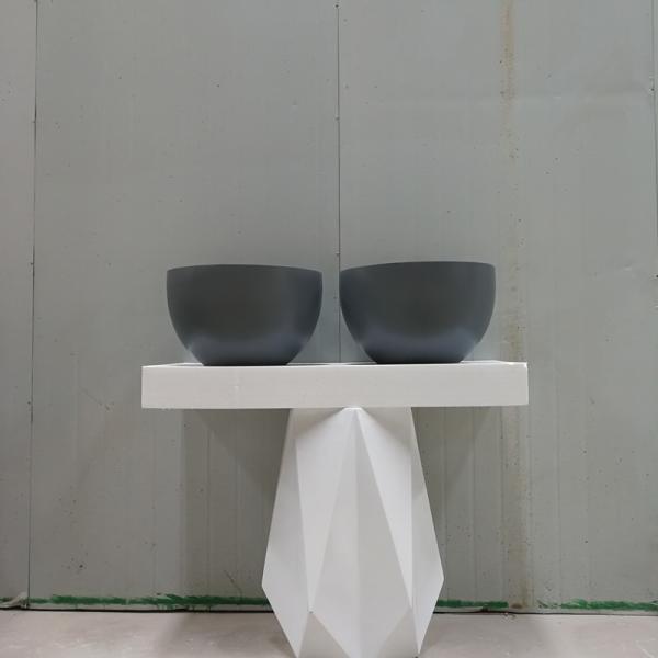 Waterproof Fiberglass Flower Pots Resin FRP Plant Pots For Decor