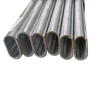 Quality S235 S355 Flat Oval Steel Tube Elliptical Galvanized Steel Pipes for sale