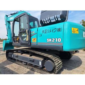 SK210 Used Kobelco Excavator Second Hand Construction Machine 114KW