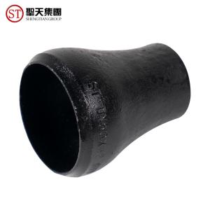 Quality Butt Welded Concentric Pipe Reducer With Black Painting for sale